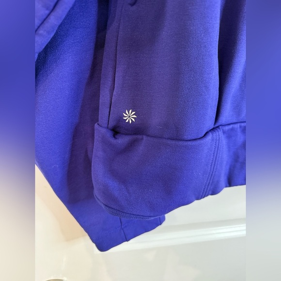 Athleta Women’s Purple Altitude Polartec Pullover Sweatshirt - Size Large - Picture 7 of 11